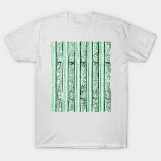 Emerald Bamboo Bars T-Shirt